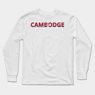 Drapeau Cambodge Long Sleeve T-Shirt